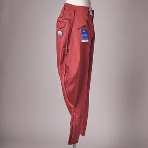 Vintage 1990s Japanese Maroon Nikka Work Wear Pants
